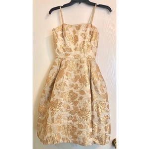 Vintage Golf Leaf Saks Fifth Avenue Dress